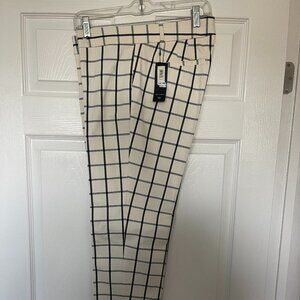 Beautiful Ivory and Navy Brand New Pants
